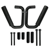 CAQEG front grab bar mounted on Jeep Wrangler for secure entry