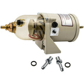 caqeg fuel water separator 500fg-500fh front view for reliable marine filtration.