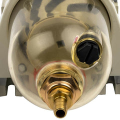 caqeg fuel water separator 500fg-500fh port connection m14-1.5 facilitates installation.