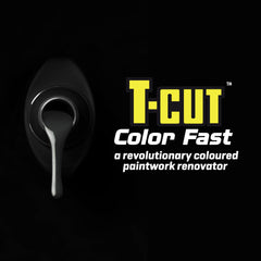 Car Gods Color Fast Black on a painted surface delivers a durable gloss.