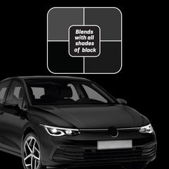 Car Gods Color Fast Black packaging showcases 3-in-1 car care.