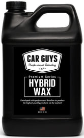 CAR GUYS Hybrid Wax bottle pour shows easy application and coverage