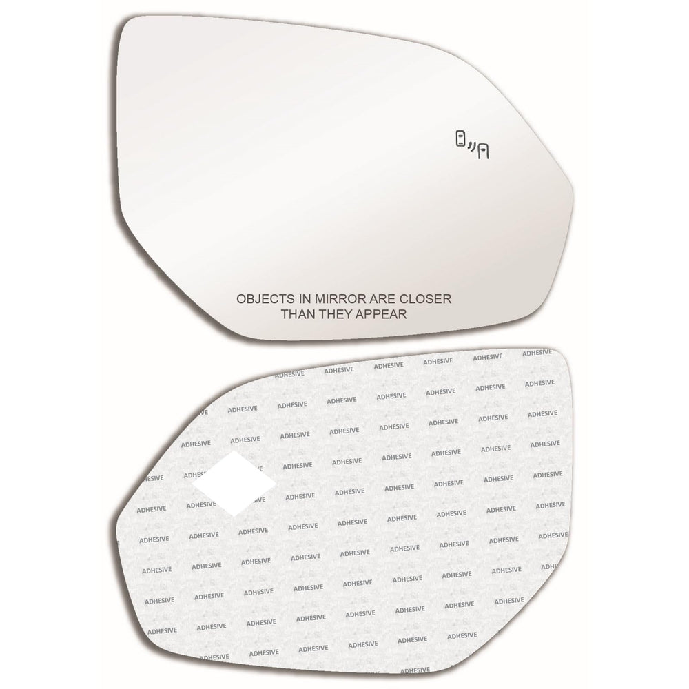 CAR MIRROR BAZAR blind spot glass for VW Atlas right side with secure adhesive