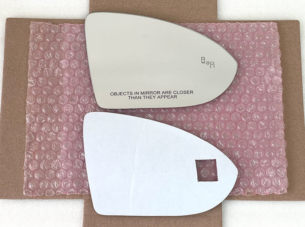 CAR MIRROR BAZAR RH passenger side glass for Golf/Jetta, precise fit.