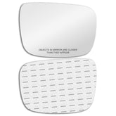 CAR MIRROR BAZAR right-side XC60 mirror glass with adhesive for easy install.