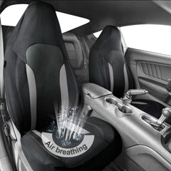 CAR PASS front seat cover with 3D air mesh for enhanced airflow