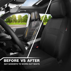 CAR PASS universal-fit front seat cover for cars.