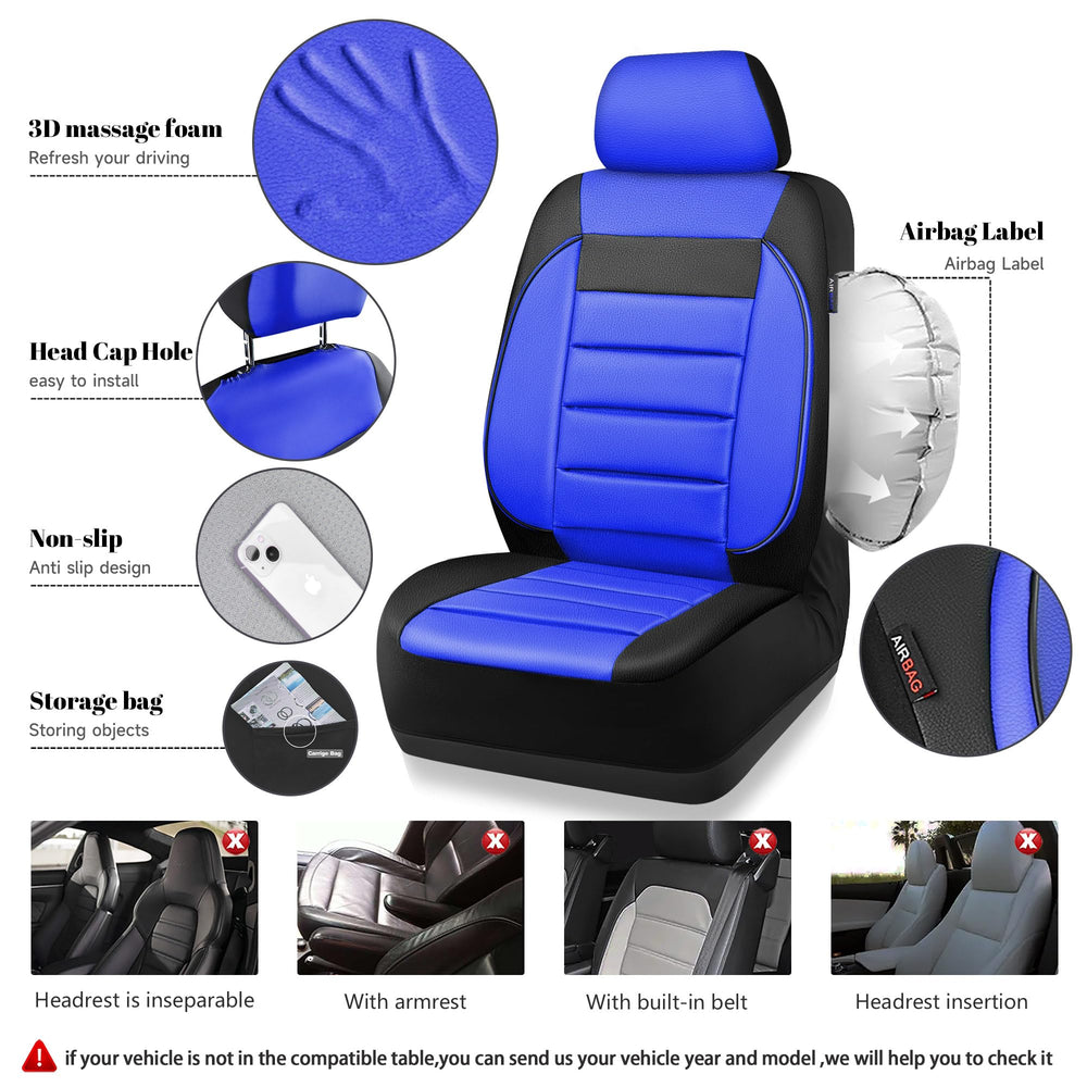 CAR PASS 3D foam back support cushions long drives and daily commutes.