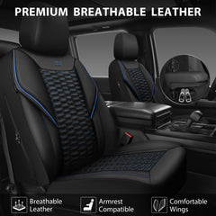 CAR PASS anti-slip backing keeps seat covers in place during daily driving.