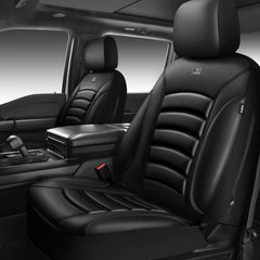CAR PASS 3D foam seat cover front demonstrates ergonomic comfort for long drives.