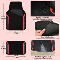 CAR PASS airbag compatible seat cover with openings for safe deployment