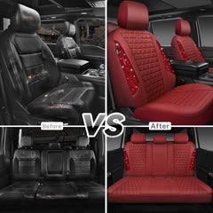 CAR PASS airbag compatible seat cover preserves safety with easy compatibility.