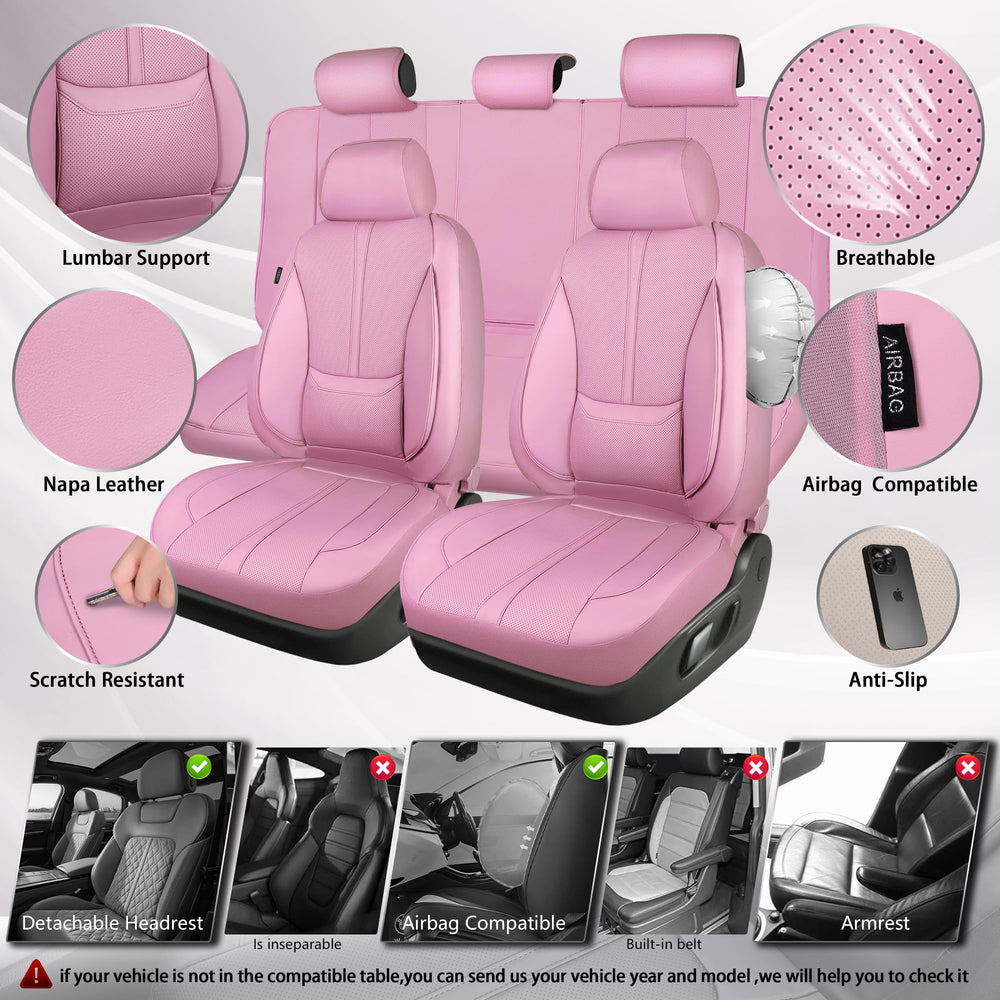CAR PASS airbag compatible seat covers protect upholstery during emergencies