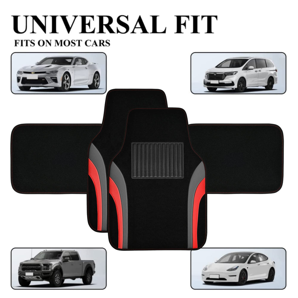 Car Pass anti-slip backing prevents shifting during drives.