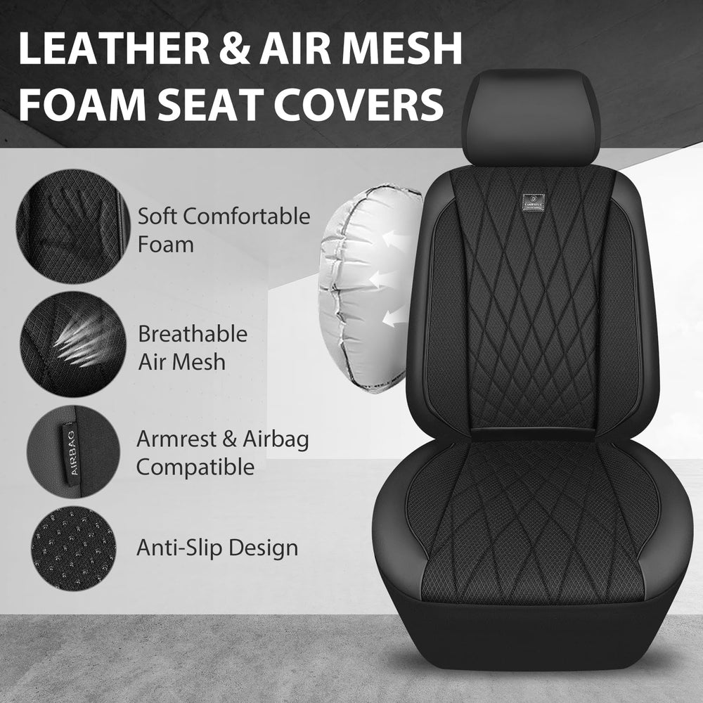CAR PASS Anti-slip bottom with storage pocket keeps cover in place