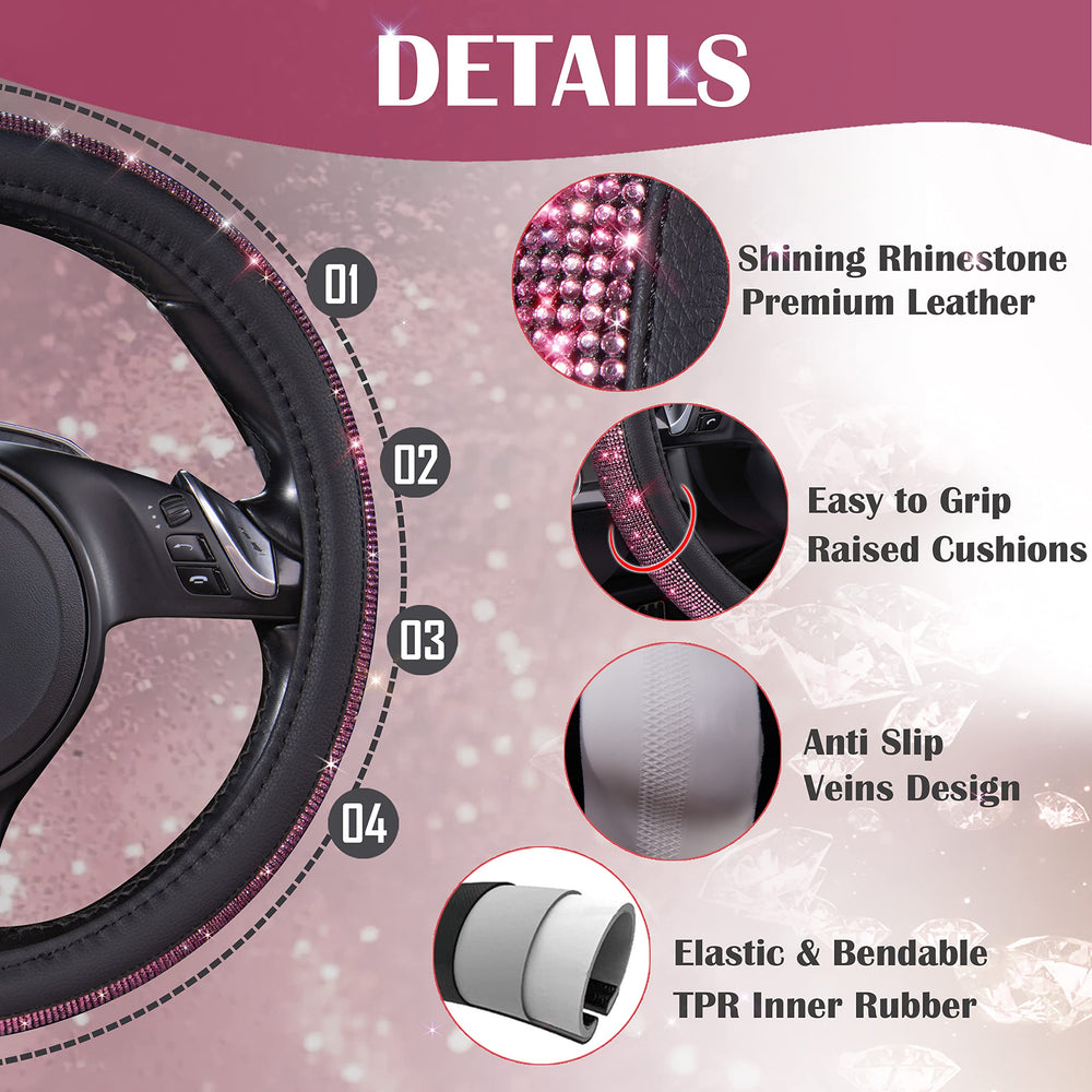 CAR PASS anti-slip inner rubber points support safer grip