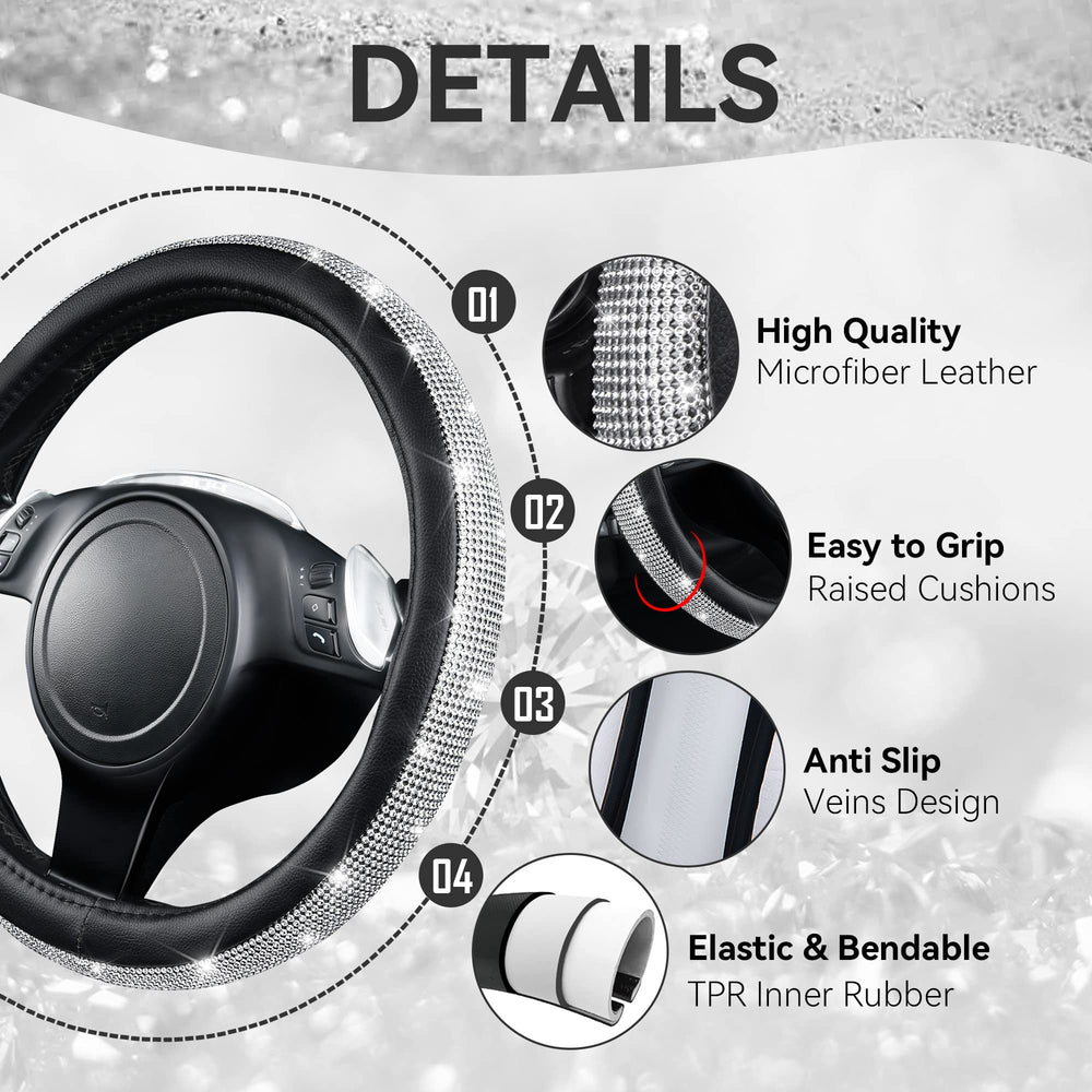CAR PASS anti-slip inner points enhance steering control.