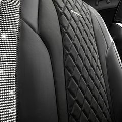 CAR PASS Back-panel storage pocket keeps daily essentials organized
