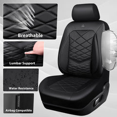 CAR PASS back storage pocket keeps small items organized