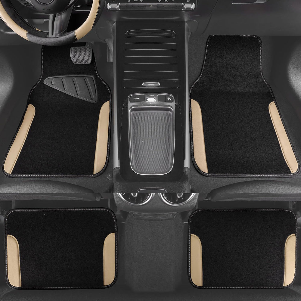 CAR PASS black and beige colorway enhances interior versatility