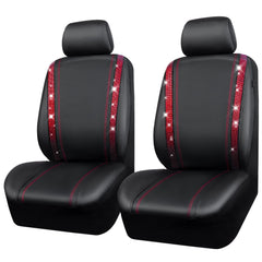 CAR PASS shiny interior upgrade with glittering rhinestones for bold style.