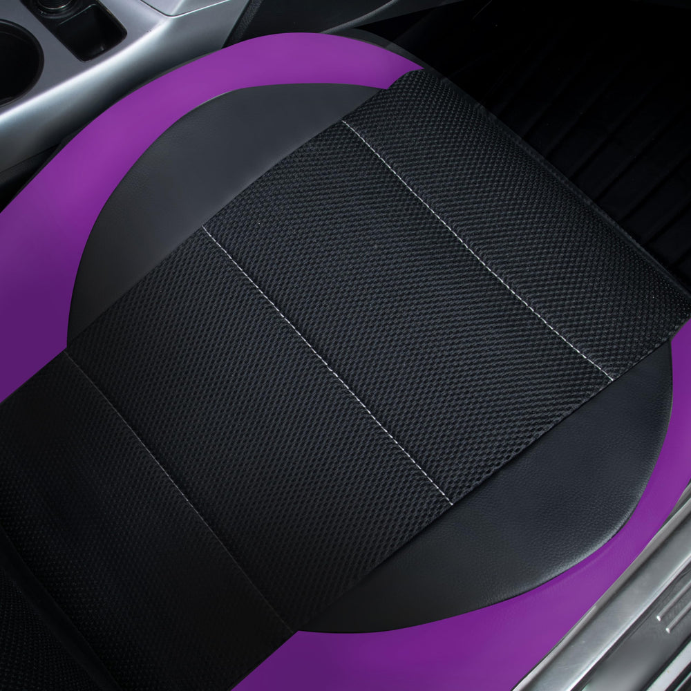 CAR PASS black and purple colorway offers feminine chic and versatility.