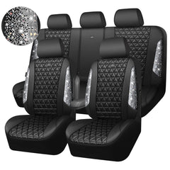 CAR PASS black-silver rhinestones add a bold interior accent