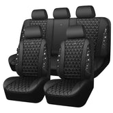 CAR PASS Bling Diamond front seat cover for luxury and protection.