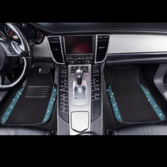 Waterproof Oxford backing of CAR PASS mats resists mud and grime