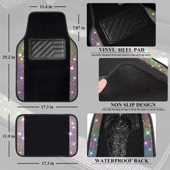 CAR PASS Anti-slip backing detail proving secure fit and comfortable footing