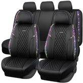 CAR PASS bling diamond front seat cover adds sparkle and protection.