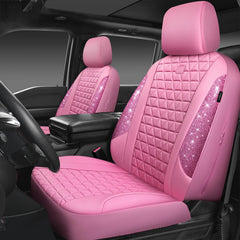 CAR PASS Bling Diamond Pink armrest compatibility fits many vehicle models.