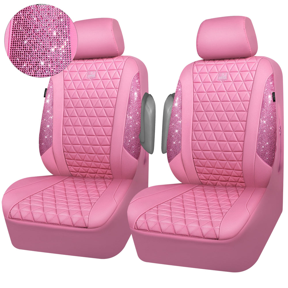 CAR PASS packaging showing two front covers and removable headrests