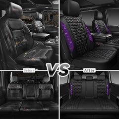 CAR PASS Bling diamond waterproof surface on seat cover