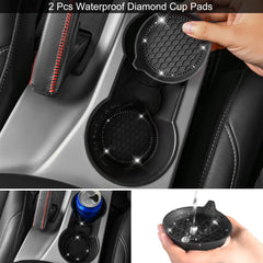 CAR PASS glasses holder keeps eyewear secure while driving