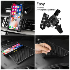 CAR PASS bling license plate frame shines and protects with sturdy build