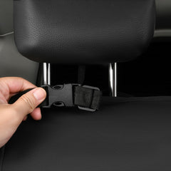 CAR PASS premium breathable leather for comfortable, long-lasting use.