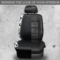 CAR-PASS cow print cup holder covers reduce spills and mess