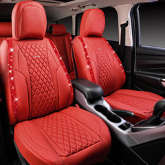 CAR PASS crystal-red interior accents brighten vehicle styling