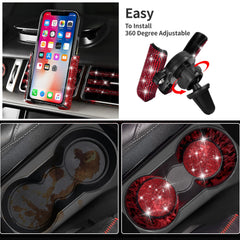 CAR PASS diamond coasters keep cups clean and stylish.