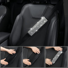 CAR PASS diamond coasters keep cup holders clean and chic.