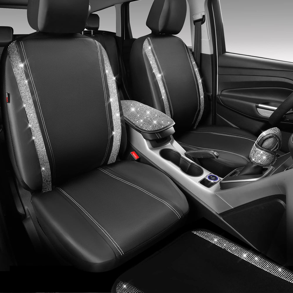 CAR PASS diamond gear cover enhances style while protecting the shifter.