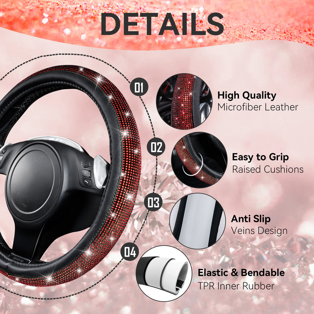 CAR PASS diamond gear cover protects and adds sparkle to the console.