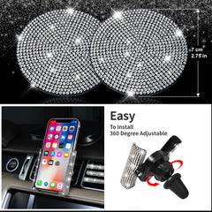 CAR PASS diamond seat covers provide stylish protection for seats.