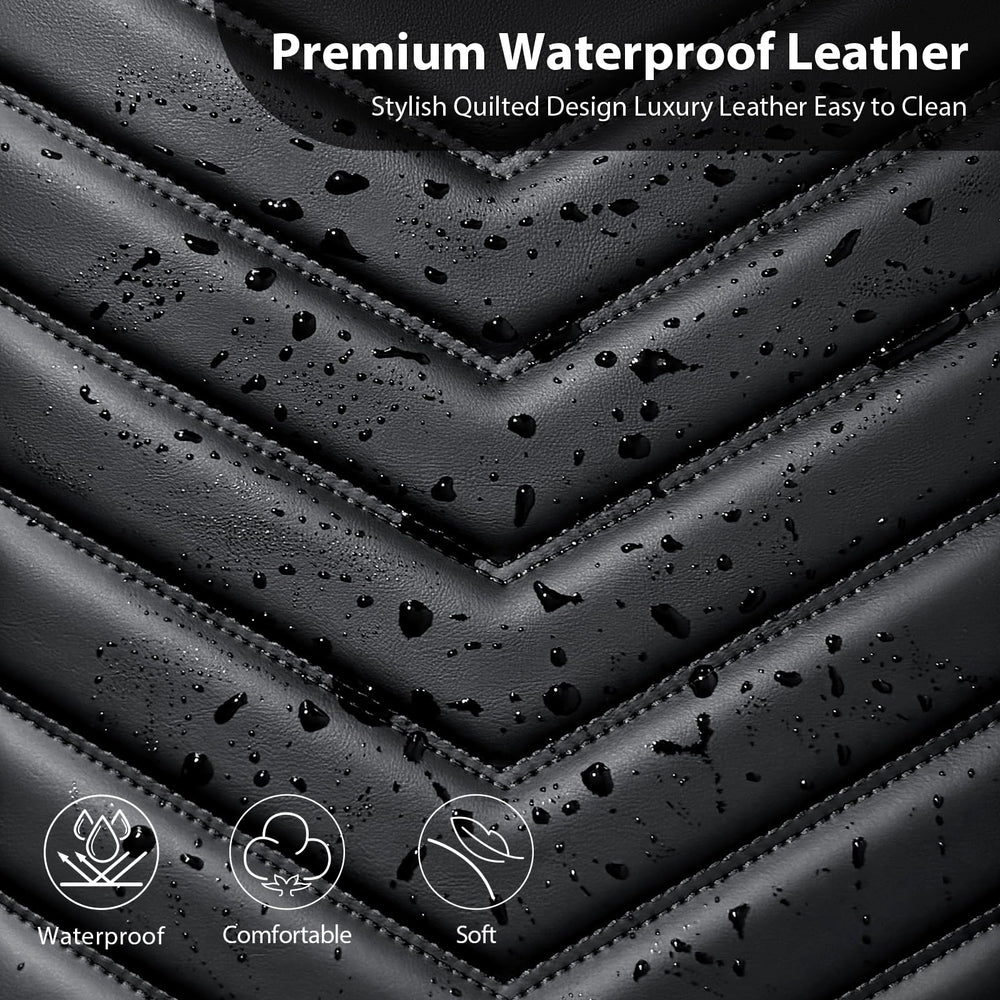 CAR PASS driver and passenger seat covers provide full-front protection