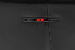 CAR PASS headrest caps included for complete seat protection.