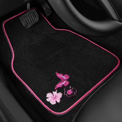CAR PASS easy-clean mats can be rinsed with a hose after trips