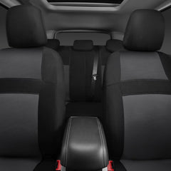 CAR PASS easy-install seat cover with headrest and belt cutouts for many vehicles