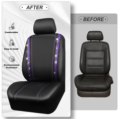 CAR PASS easy-install design with detachable headrests for quick upgrading