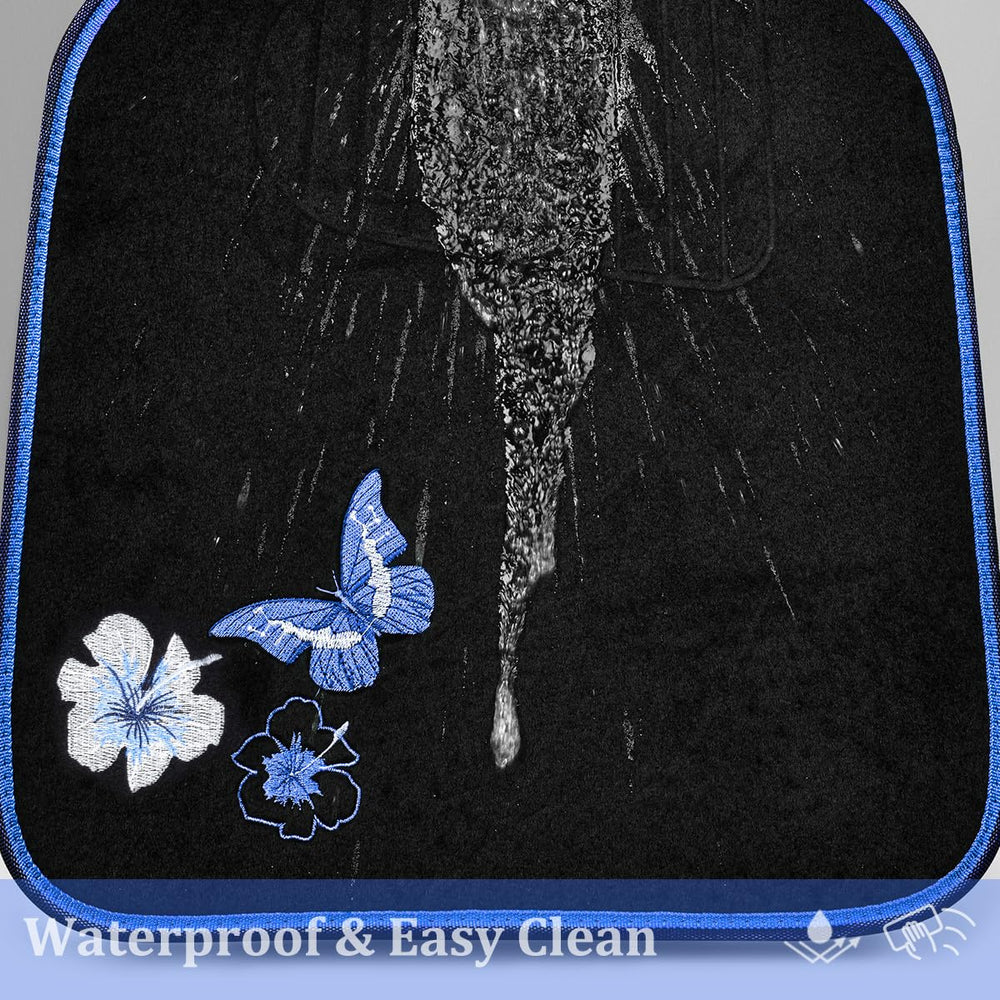 CAR PASS embroidery design enhances interior aesthetics